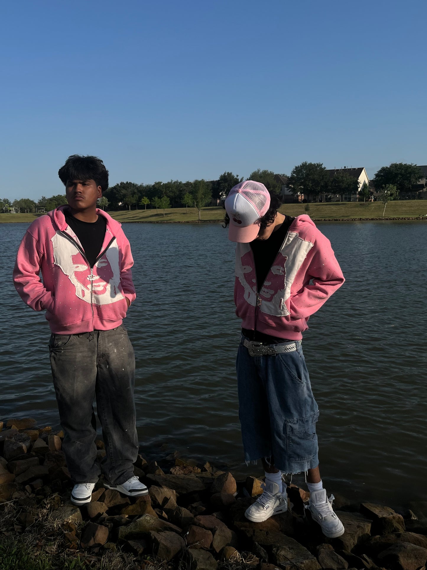 Deadboy “Blossom” Rhinestone Hoodie
