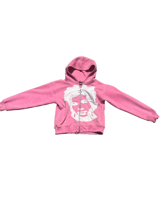 Deadboy “Blossom” Rhinestone Hoodie