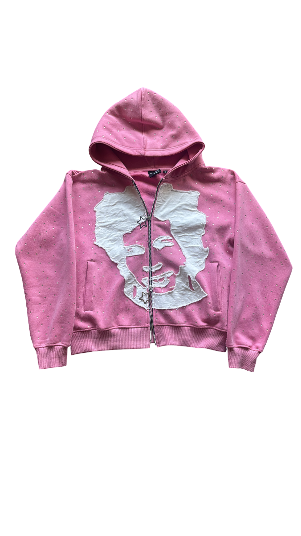 Deadboy “Blossom” Rhinestone Hoodie