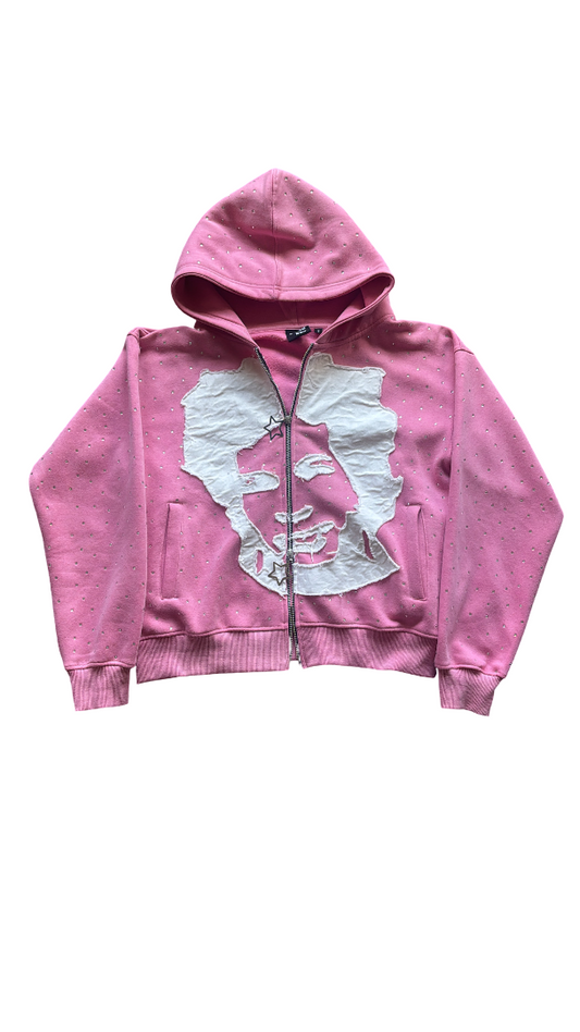 Deadboy “Blossom” Rhinestone Hoodie